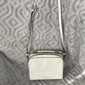 Kendall & Kylie White Leather Crossbody